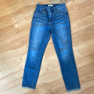 Madewell jeans Curvy High Rise Skinny Crop 26